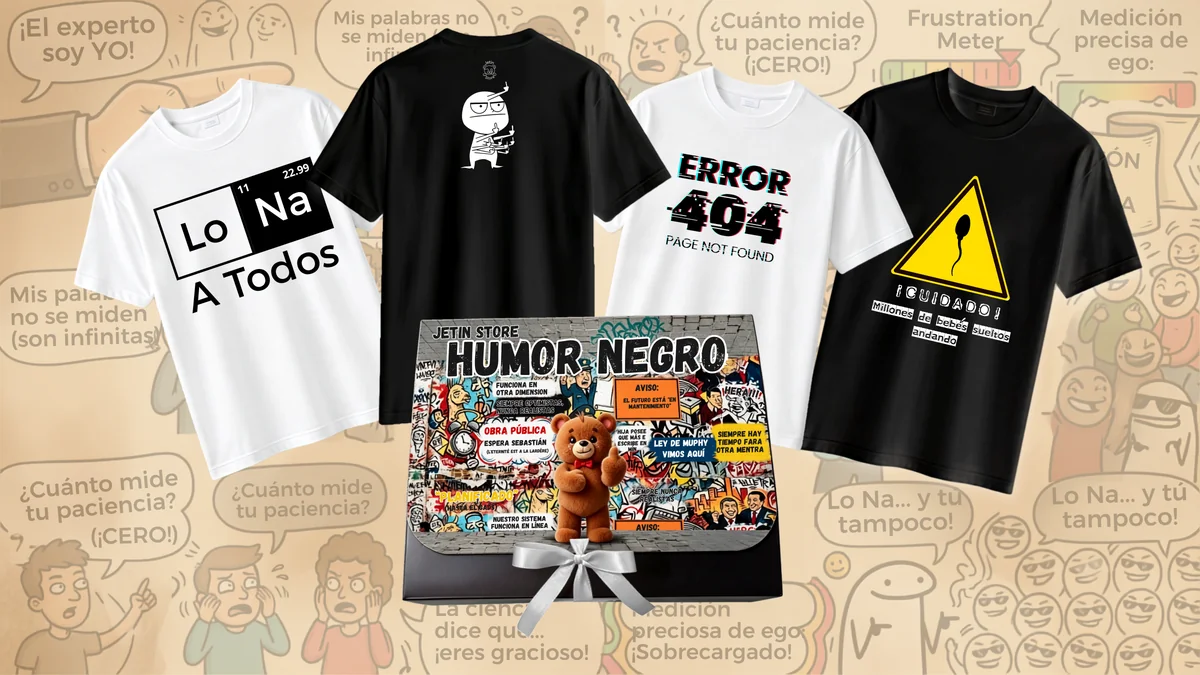 Box Box de Colección Humor Negro de Jetin Store