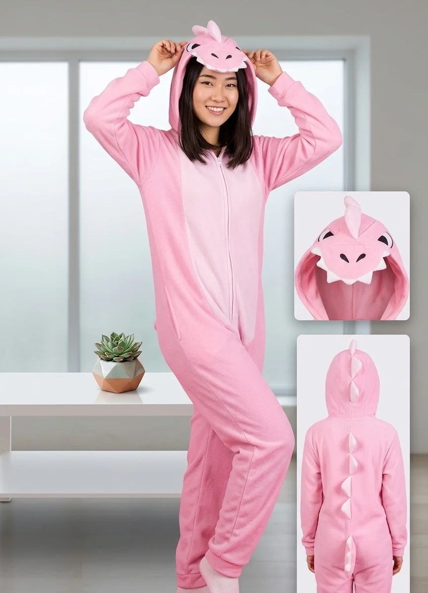 Pijama Dino Rosa de Jetin Store