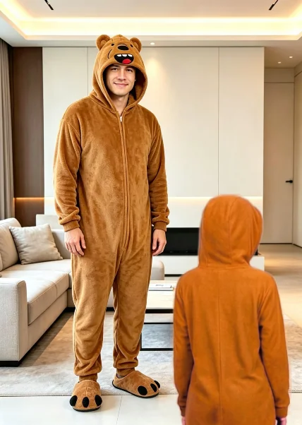 Pijama Pardo de Jetin Store