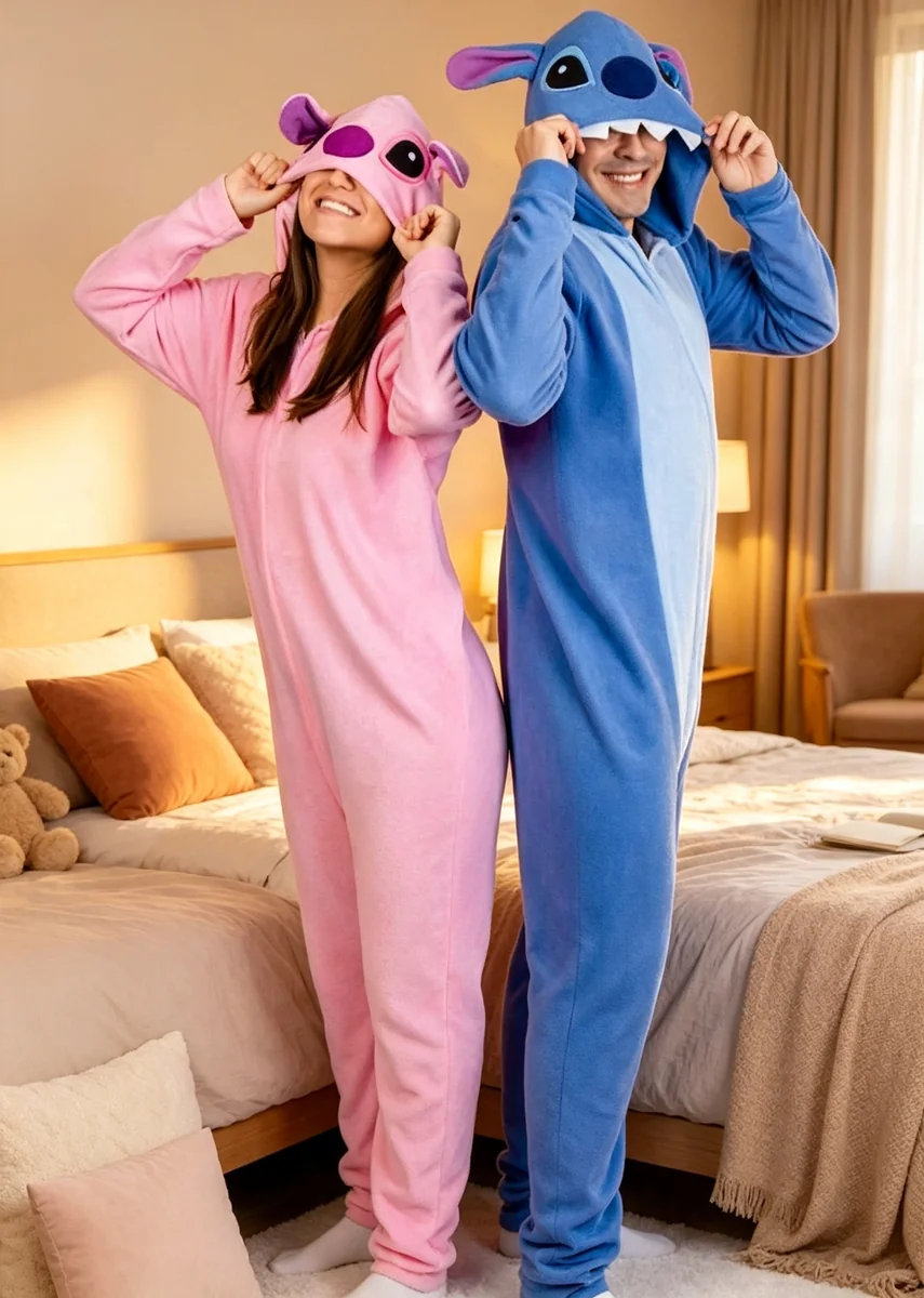 Pijama Stitch y Angela de Jetin Store